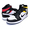 NIKE AIR JORDAN 1 MID SE Q54 black/black-white-multi-color CJ9219-001画像