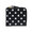Wallet COMME des GARCONS POLKA DOTS PRINTED ZIP Wallet BLACK画像