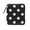 Wallet COMME des GARCONS POLKA DOTS PRINTED Bi-fold Wallet BLACK画像
