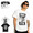 DOUBLE STEAL BLACK TAGGING GIRL S/S TEE 981-14201画像