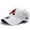NEW ERA ATLANTA BRAVES PERF PIVOT 9TWENTY STRAPBACK WHITE NR11591271画像