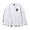 THE NORTH FACE L/S SQUARE LOGO TEE WHITE NT81931画像
