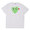 PLAY COMME des GARCONS MENS COLOR HEART PRINT TEE WHITExGREEN画像