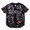 Supreme 19FW Floral Velour Baseball Jersey BLACK画像