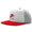 NIKE AIR PRO SNAPBACK CAP WHITE RED NK891299100画像