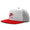 NIKE AIR PRO SNAPBACK CAP WHITE RED NK891299100画像