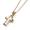 CRIMIE LETTER RIBBON 18K GOLD CROSS NECKLESS CRA1-JW18-LN01画像