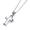 CRIMIE LETTER RIBBON CROSS NECKLESS CRA1-JW92-LN01画像