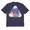 Palace Skateboards 19AW RIPPED T-SHIRT NAVY画像