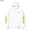 CLUCT UNCHAINED GRADATION HOODPARKA (WHITE) 02996画像
