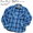 BURGUS PLUS Indigo Heavy Flannel Work Shirt BP15502画像