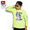 BEN DAVIS PRINT LONG SLEEVE TEE -YELLOW- BDZ9-1000C画像