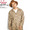 COOKMAN LAB.JACKET WOOL MIX STRIPE -BEIGE- 231-93415画像