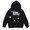 COMME des GARCONS BLACK MARKET FUTURA 2000 Hoodie BLACK画像