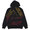 Palace Skateboards 19AW LINEAR TRIPLE FADE HOOD BLACK画像