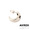 AVIREX AC LOGO PIERCE SILVER 422899903画像
