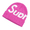 Supreme 19FW Big Logo Beanie MAGENTA画像