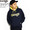 range range logo pull over hoody spot color -NAVY/YELLOW- RG19F-SW10画像
