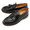 SOLOVAIR TASSEL LOAFER HI-SHINE BLACK 31040画像
