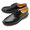 SOLOVAIR 4EYE SHOE GIBSON HI-SHINE BLACK 31010画像