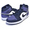 NIKE AIR JORDAN 1 MID obsidian/obsidian "SANDED PURPLE" 554724-445画像