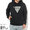GUESS Velvet Print Logo Pullover Hoodie MJ4K8474K画像