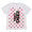 COMME des GARCONS GIRL RED DOT LOGO TEE WHITE画像