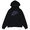Supreme × NIKE 19FW Leather Applique Hooded Sweatshirt BLACK画像