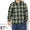 STUSSY Gunn Plaid Zip Up L/S Shirt 1110072画像