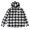 Supreme 19FW Quilted Hooded Plaid Shirt BLACK画像