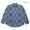 SUGAR CANE SPRAY TOUCHED CHAMBRAY REGULAR COLLAR SHIRT SC28265画像