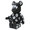 THE CONVENI × Fragment Design MEDICOM TOY MILKY BE@RBRICK 100% & 400% BLACK画像