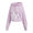 adidas CROPPED HOODIE CLEAR LILAC FM1745画像