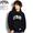 CUTRATE COLLEGE SWEAT PARKA -BLACK- CR-20SS009画像