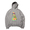Billionaire Boys Club CONE MAN SIDE POCKET HOODIE GREY 201K004画像