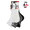 CHUMS 3P Booby Logo Crew Socks CH06-1065画像