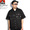 BEN DAVIS BIG SILHOUETTE S/S WORK SHIRT -BLACK- G-0580036画像
