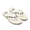 UGG W SIMI GRAPHIC WHITE 1099831-WHT画像