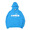 DIADORA スウェットフーディージャケット BLUE DSW0110-60画像