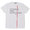 COMME des GARCONS MENS LOGO LINE TEE WHITE画像