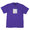 HUF ACID HOUSE BOX LOGO TEE GRAPE PURPLE画像