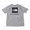 THE NORTH FACE S/S SQUARE LOGO TEE MIX GREY NT32038-Z画像