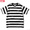 OBEY IDEALS ORGANIC WIDE STRIPE TEE (BLACK MULTI)画像