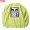 OBEY HEAVYWEIGHT LONG SLEEVE TEE "OBEY EYES ICON 2" (BRIGHT LIME)画像
