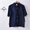 THE CONSPIRES LACED SHORT SLEEVE SHIRT NAVY画像