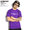 DOUBLE STEAL SQUARE FONT T-SHIRT -PURPLE- 902-14016画像
