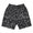 COOKMAN Chef Short Pants PAISLEY BLACK画像