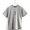 gym master MAKE SMILE TEE HEATHER GREY G433602-03画像