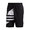 adidas BIG TREFOIL SHORTS BLACK FM9900画像