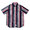APPLEBUM Stripe S/S Shirt NAVY RED BEIGE画像